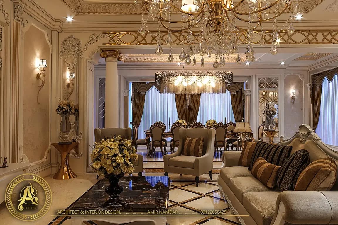 دکوراسیون داخلی کلاسیک کرمان (۱) — تصویر ۷