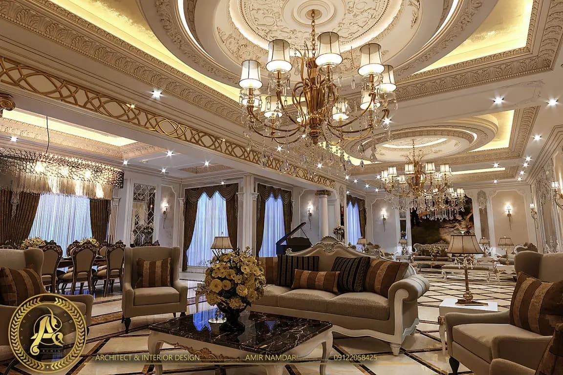 دکوراسیون داخلی کلاسیک کرمان (۱) — تصویر ۲