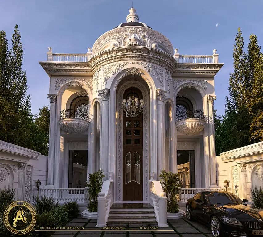 ویلا کلاسیک کاشان — ۵۱۲ متر — تصویر ۲