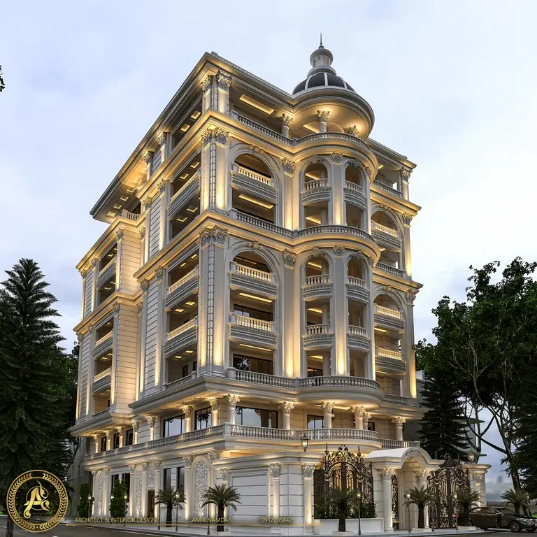 طرح نمای رومی